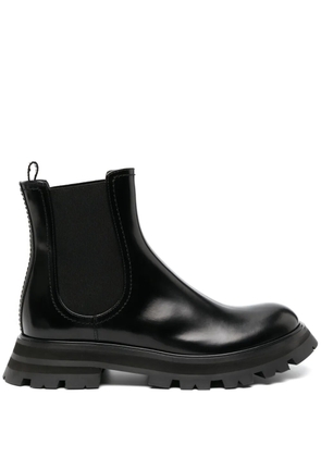 Alexander McQueen Wander Chelsea leather boots - Black