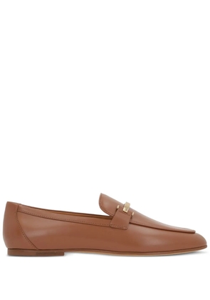 Tod's leather loafers - Brown