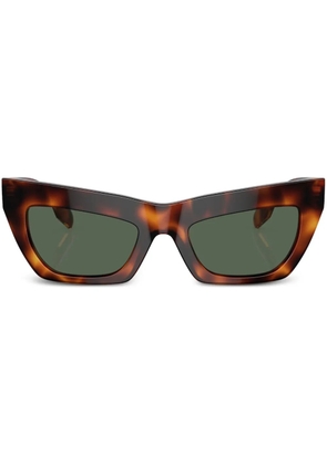 Burberry Eyewear TB-motif cat-eye sunglasses - Green