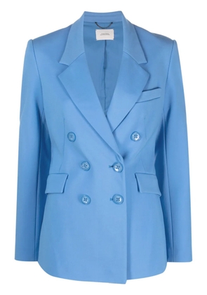 Dorothee Schumacher double-breasted notched blazer - Blue