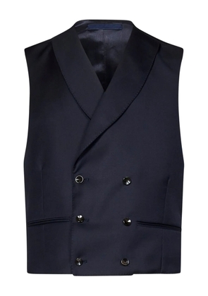 FRANZESE COLLECTION double-breasted waistcoat - Blue