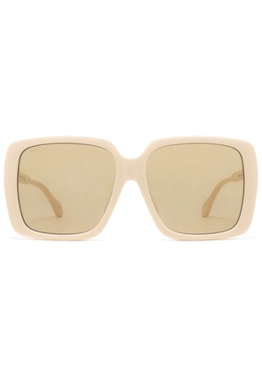 Gucci Eyewear square-frame sunglasses - White