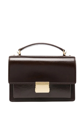 Golden Goose top-handle leather tote bag - Brown