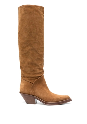 Gabriela Hearst 70mm Camero boots - Brown
