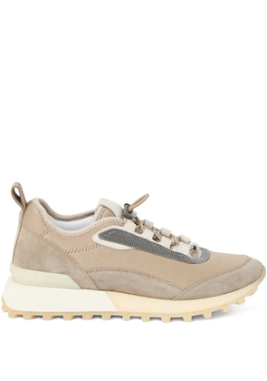 Brunello Cucinelli suede sneakers - Neutrals