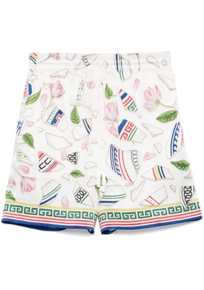 Casablanca drawstring shorts - White