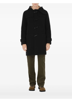 Burberry wool duffle coat - Black