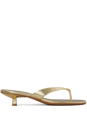 Tory Burch 35mm Capri sandals - Gold
