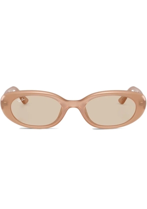 Ray-Ban logo-lettering sunglasses - Neutrals