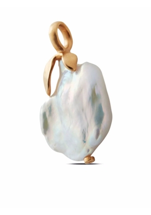 Monica Vinader Keshi-pearl pendant charm - Gold