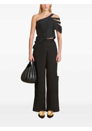 Cult Gaia Sashi knit top - Black