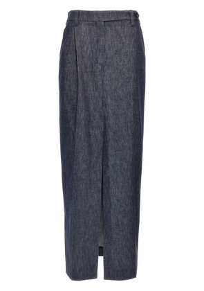 Brunello Cucinelli Monile skirt - Blue