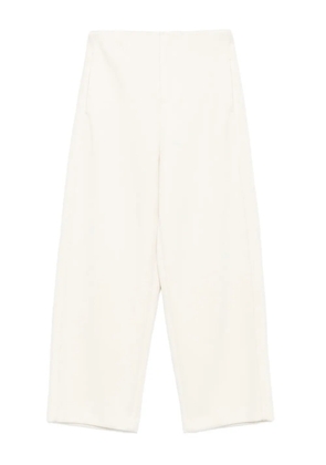 Max Mara cropped palazzo trousers - 001 WHITE