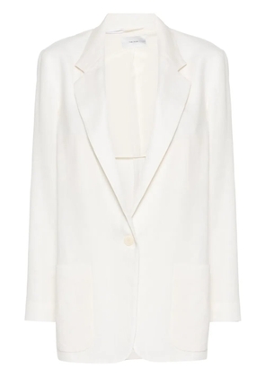 The Row Enza linen blazer - Neutrals