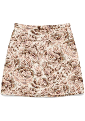 Valentino Garavani Après L'hiver mini skirt - Neutrals