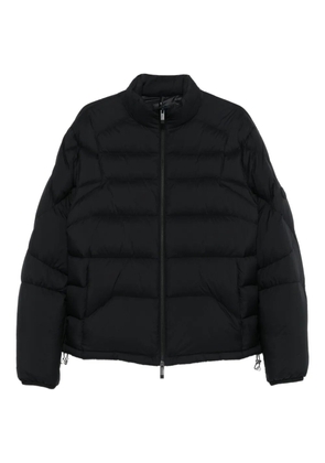 Moncler quilted zip-up jacket - Black
