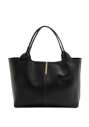 Tod's medium leather tote bag - Black