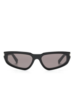 Saint Laurent Eyewear Nova oval-frame sunglasses - Black