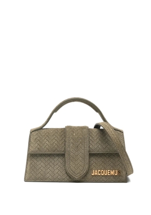 Jacquemus Bambino top-handle tote bag - Green