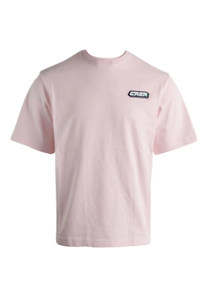 Casablanca logo-patch T-shirt - Pink