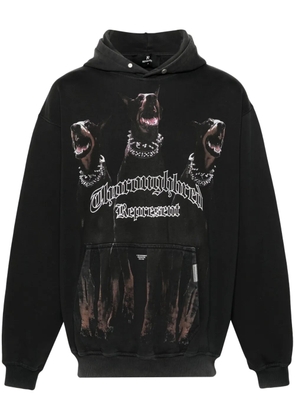 Represent Thoroughbred cotton hoodie - Black