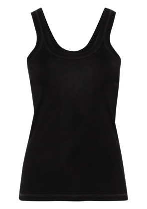LEMAIRE fine-ribbed tank top - Black