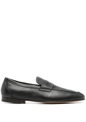 Tod's leather loafers - Black