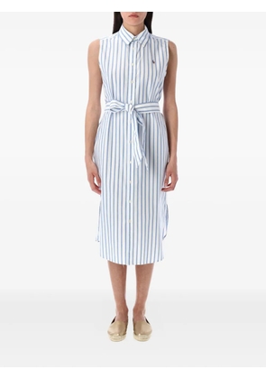 Polo Ralph Lauren striped shirt dress - White