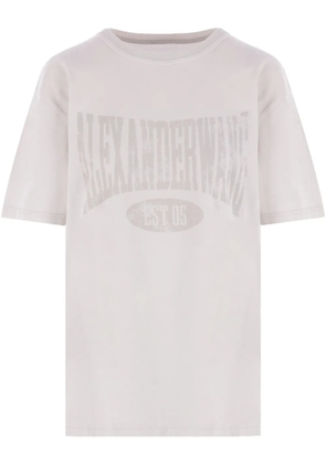 Alexander Wang logo-print T-shirt - White