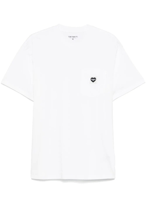 Carhartt WIP Pocket Heart T-Shirt - White