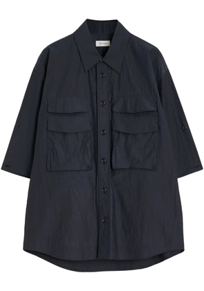 LEMAIRE crepe shirt - Black