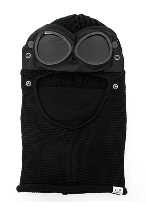 C.P. Company Goggles-detail merino-wool balaclava - Black