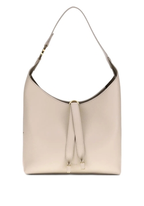 Chloé small Marcie leather buckle-detail shoulder bag - Neutrals