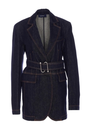 Sportmax denim blazer - Blue