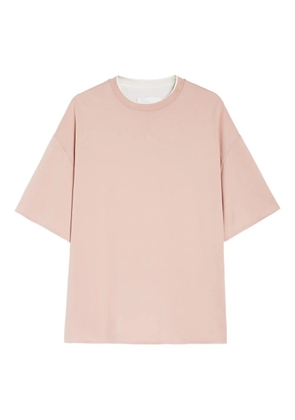 Jil Sander double-layer T-Shirt - Pink