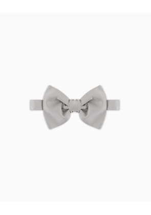 Pure silk knotted bow tie