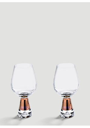 Tom Dixon Tank Wine Glasses -  Kitchen  Brown One Size