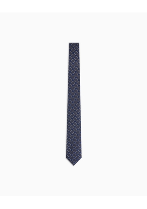 Jacquard silk tie