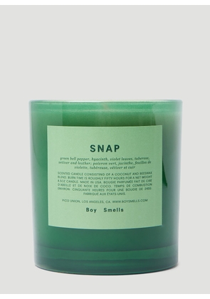 Boy Smells Snap Candle -  Candles & Scents Green One Size