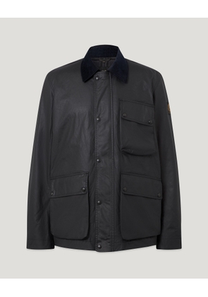 Belstaff Incline Jacket Men's Waxed Cotton Dark Navy Size 2XL