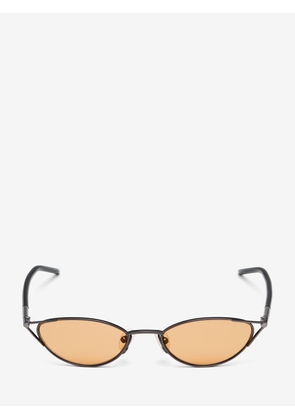 ALEXANDER MCQUEEN - T-Bar Sleek Cat-eye Sunglasses - Item 861674I33311713