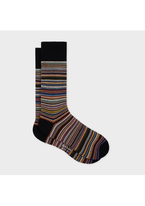 Paul Smith Signature Stripe Cotton-Blend Pique Socks Multicolour