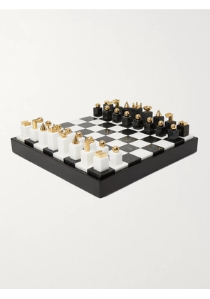 L'Objet - Gold-Plated and Stone Chess Set - Men - Black