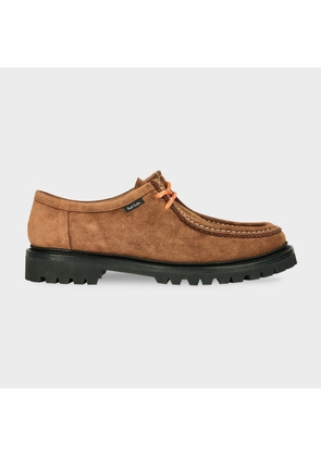 PS Paul Smith Tan Suede 'Rango' Shoes Brown