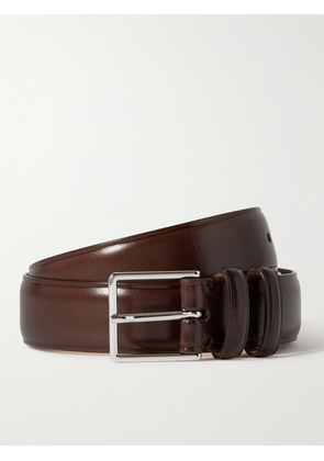 Paul Smith - 3cm Leather Belt - Men - Brown - UK/US 30