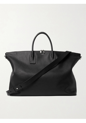 SAINT LAURENT - Full-Grain Leather Tote Bag - Men - Black