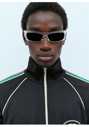 Gucci Rectangular Frame Sunglasses - Man Sunglasses Clear One Size