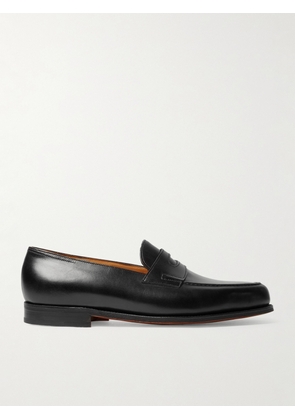 John Lobb - Lopez Leather Penny Loafers - Men - Black - UK 5