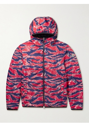 Moncler - Bressay Reversible Printed Shell Hooded Down Jacket - Men - Red - 2