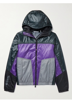 Moncler Grenoble - Peyrus Colour-Block Padded Ripstop Hooded Jacket - Men - Blue - 1